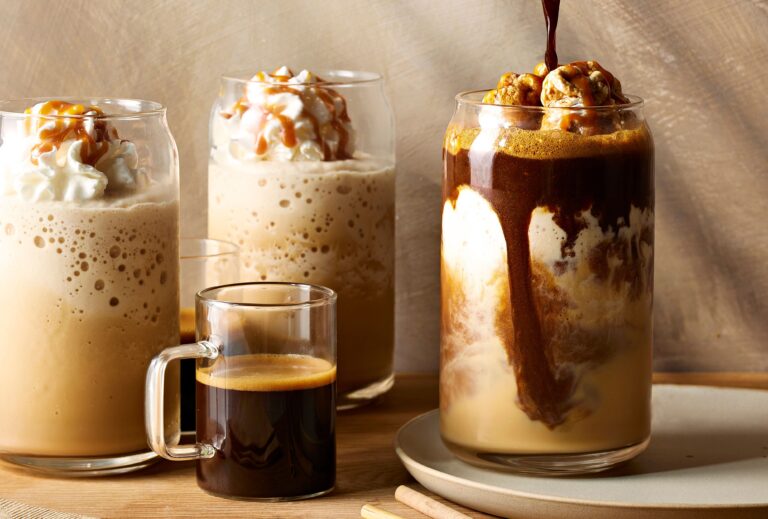 Iced coffee